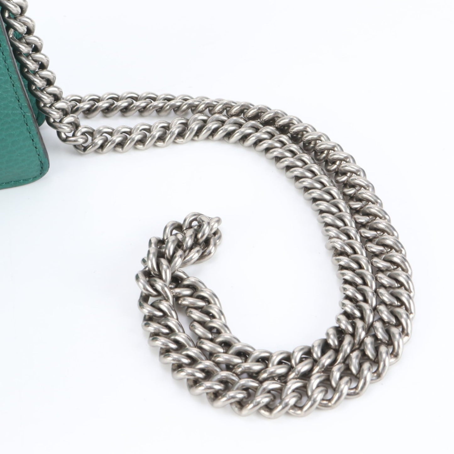 Gucci Green Leather Shoulder Bag ( )