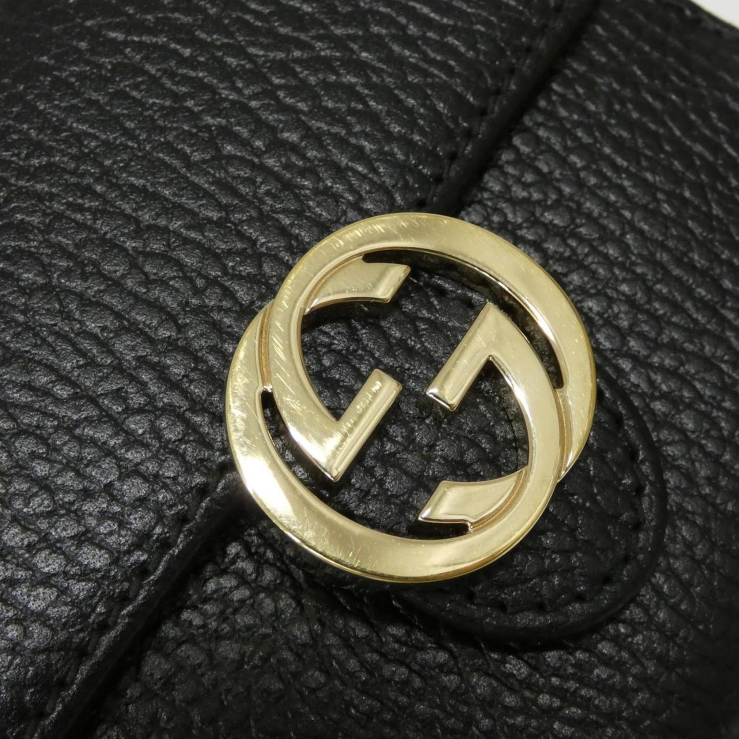 Gucci Black Leather Wallet (Bi-Fold) ( )