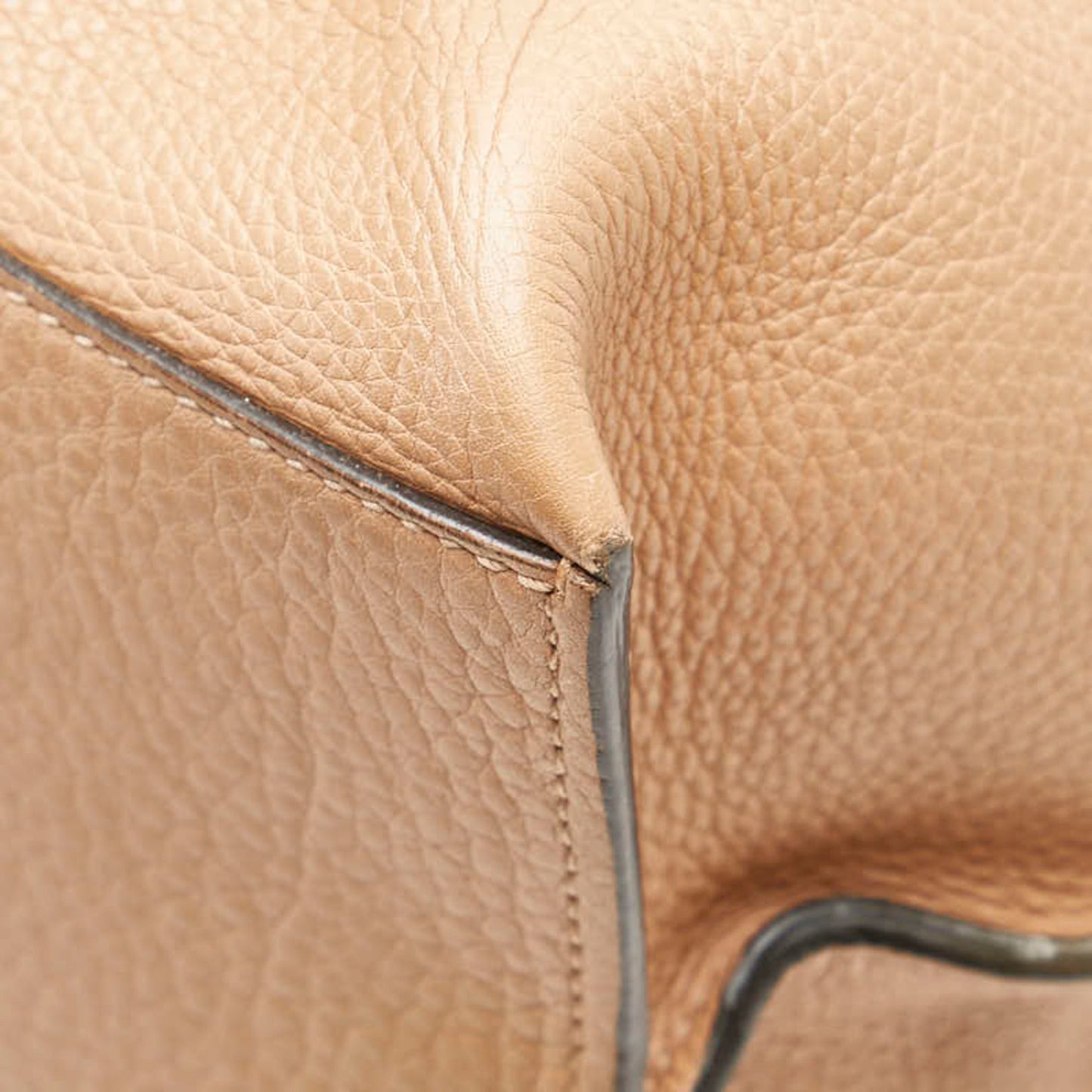 Gucci Brown Leather Shoulder Bag Tote Bag ( )