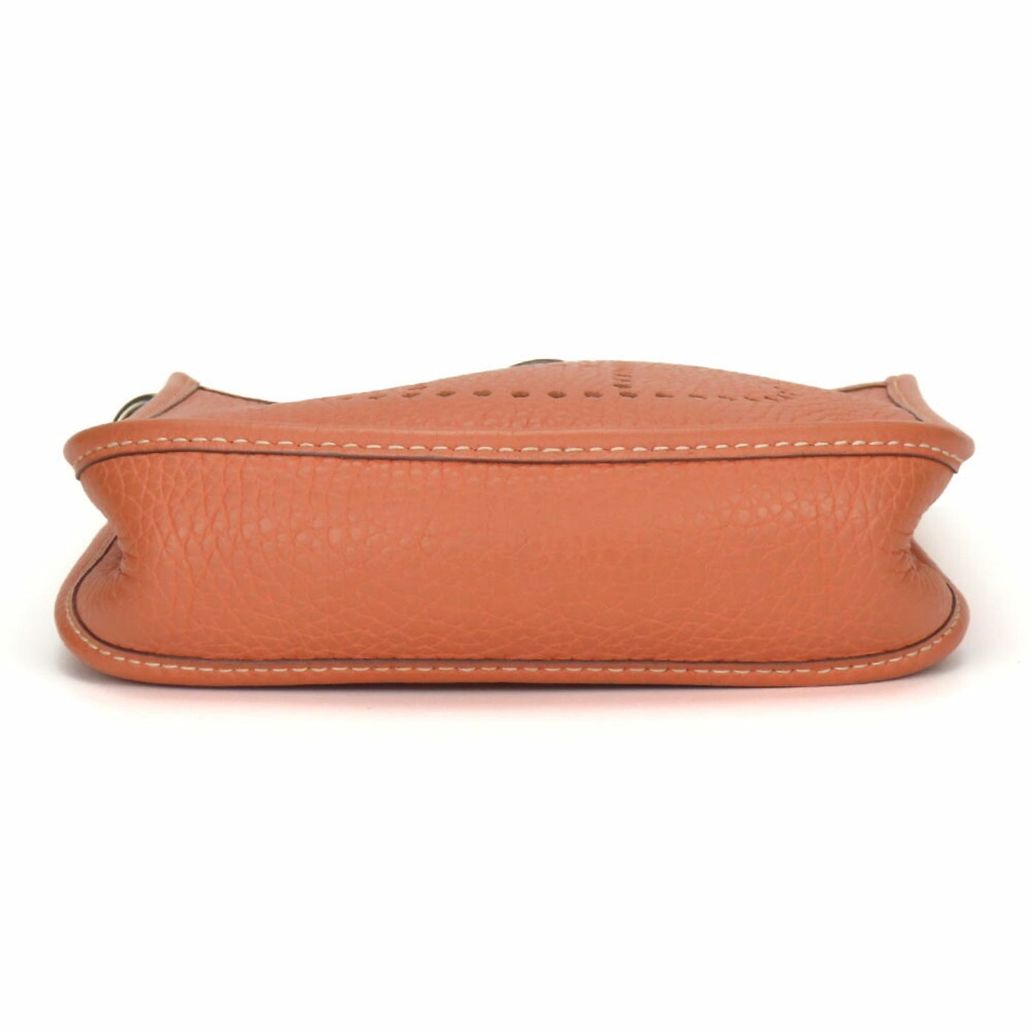 Hermes Red Color Salmon Pink Togo Leather Shoulder Bag ( )