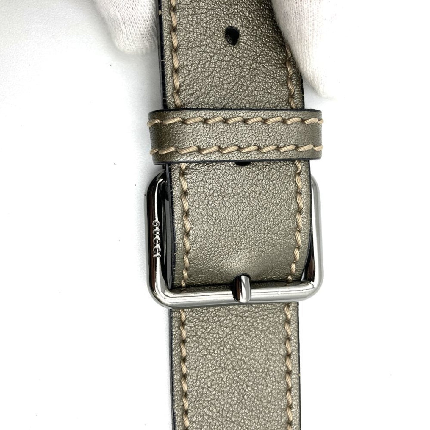 Gucci Gg ImprimÃ© Brown Metallic Gg ImprimÃ© Shoulder Bag ( )