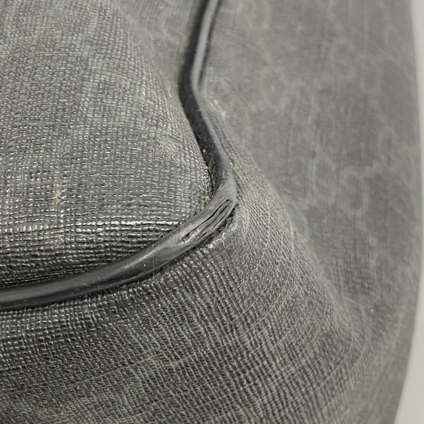 Gucci Black Pvc Shoulder Bag ( )