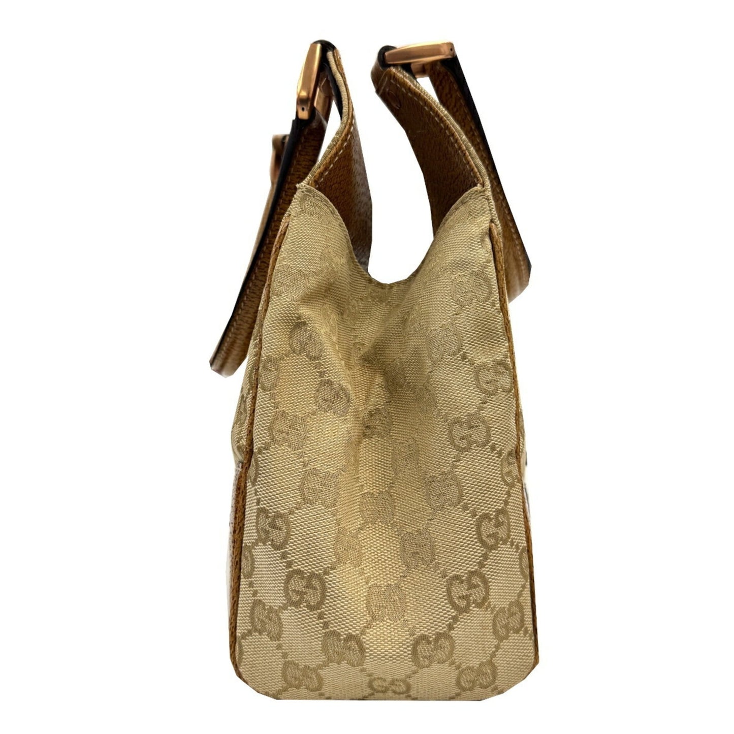 Gucci New Jackie Beige Gg Canvas Handbag ( )