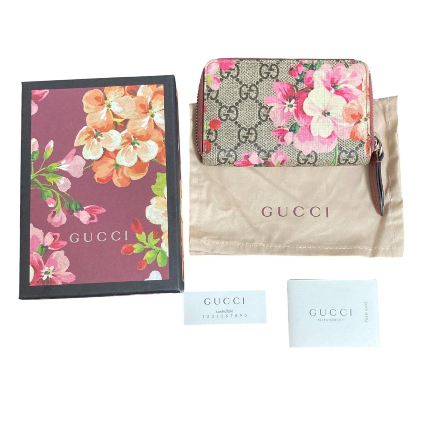 Gucci Multi-Color Pink Coin Purse/Coin Case ( )