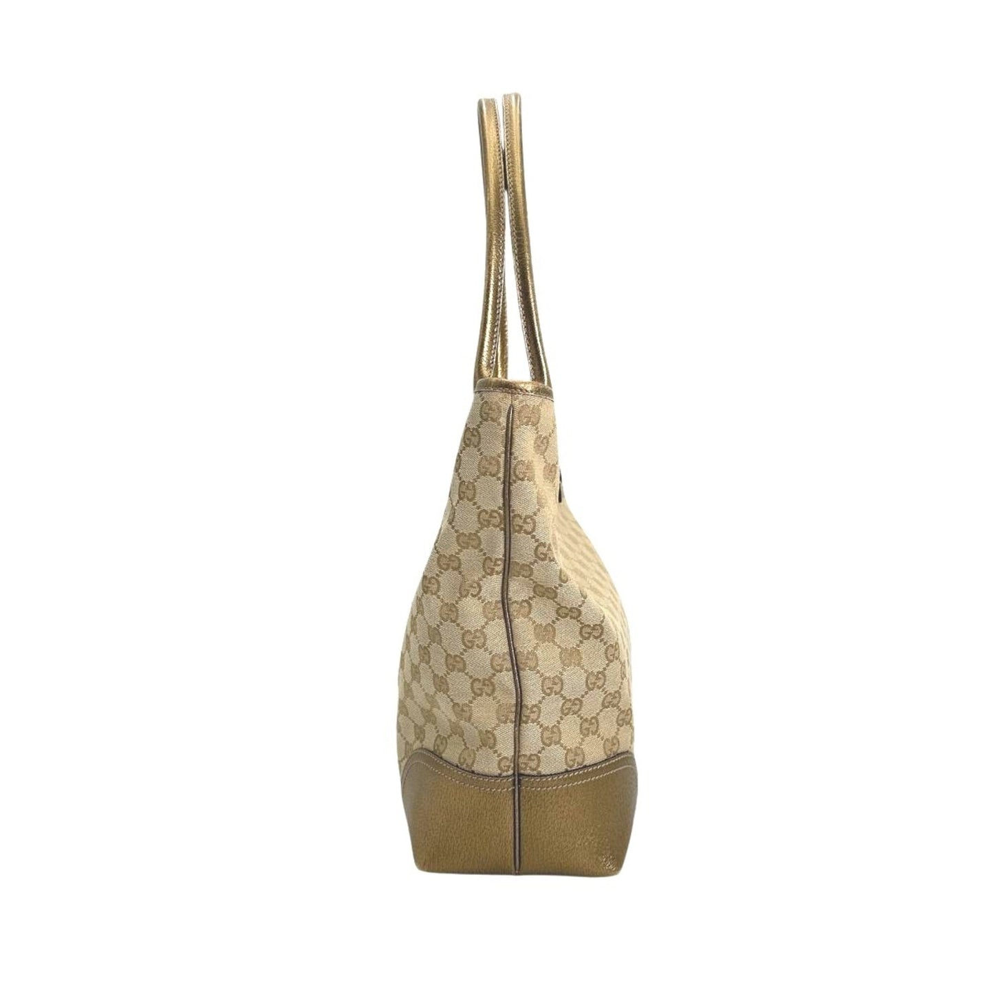 Gucci Beige Gg Canvas Handbag Tote Bag ( )