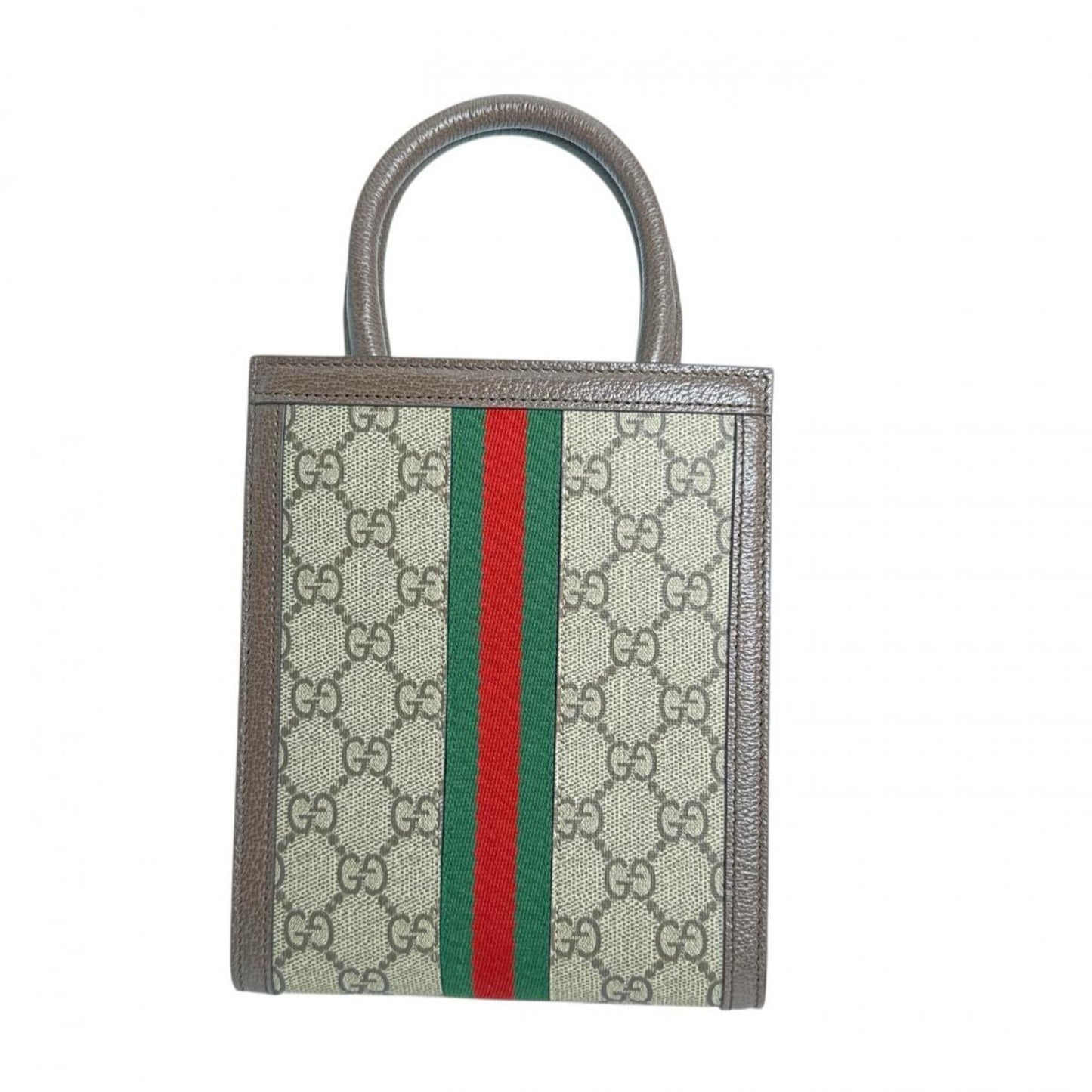 Gucci Beige Gg Canvas Shoulder Bag ( )