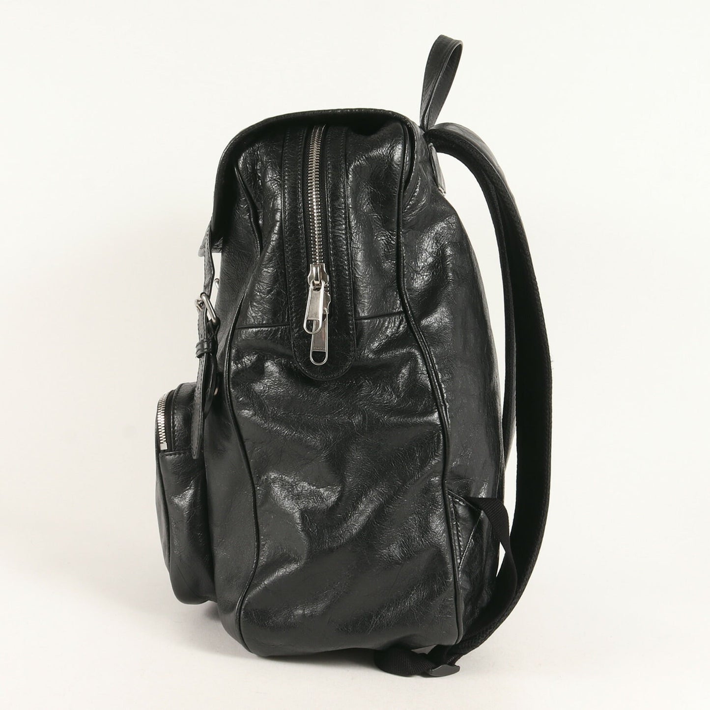 Gucci Black Leather Backpack ( )