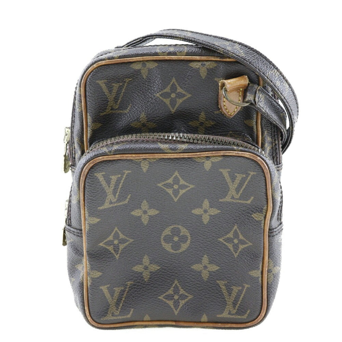 LOUIS VUITTON Mini Amazon Shoulder Bag   M45238 Monogram Canvas Brown 852 Women's