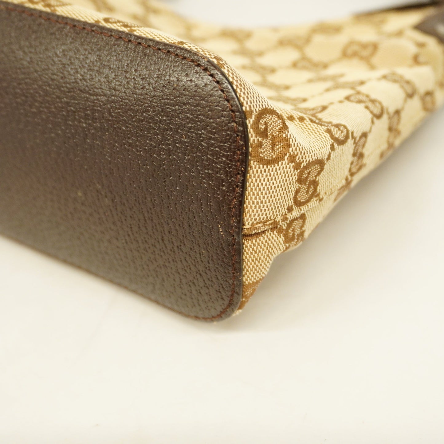 GUCCI Auth  GG Canvas Shoulder Bag 115002 Women's Shoulder Bag Beige,Brown