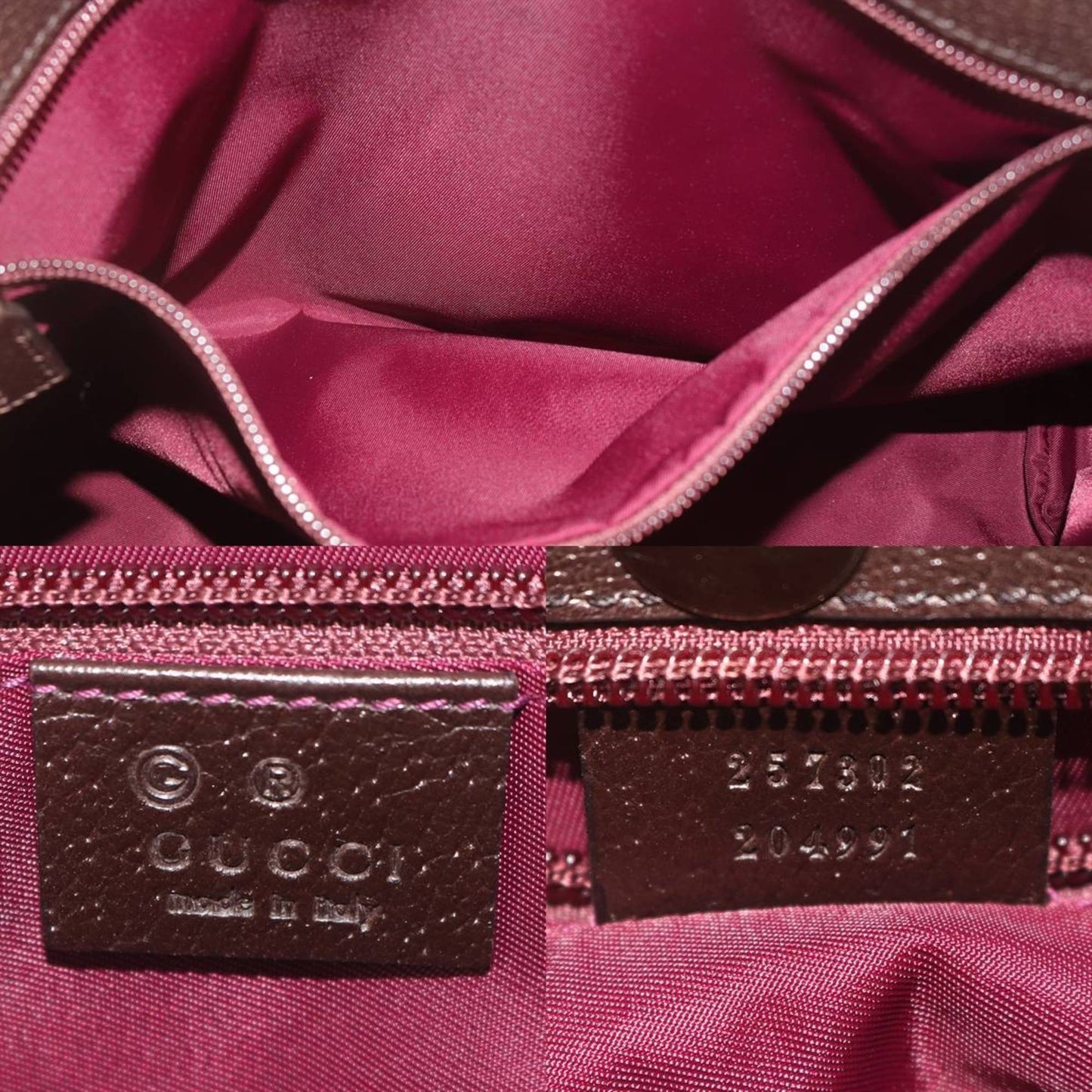 Gucci Brown Gg Canvas Tote Bag ( )