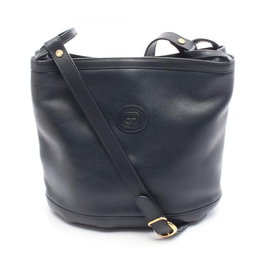 Gucci Navy Leather Shoulder Bag ( )