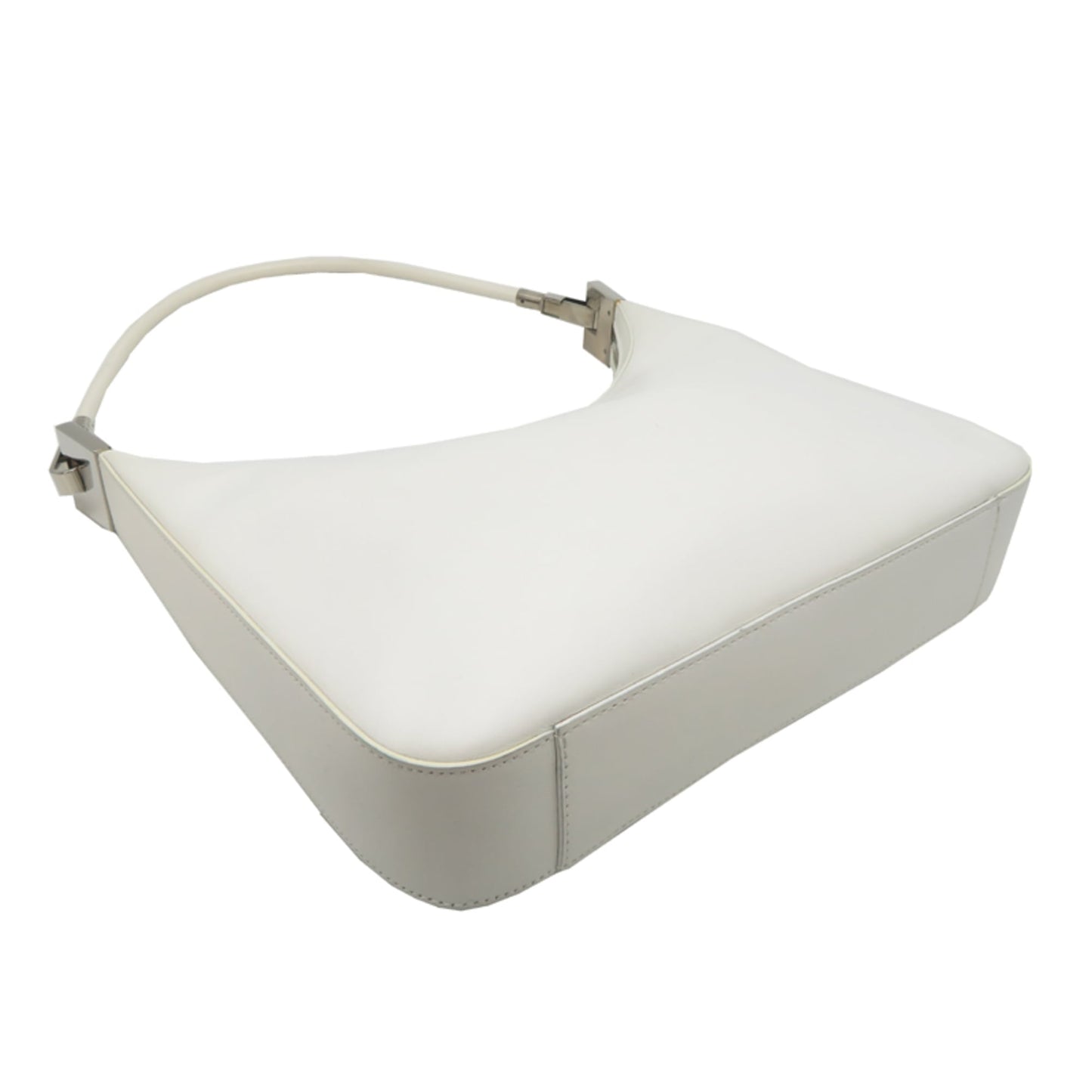 Gucci White Leather Shoulder Bag ( )