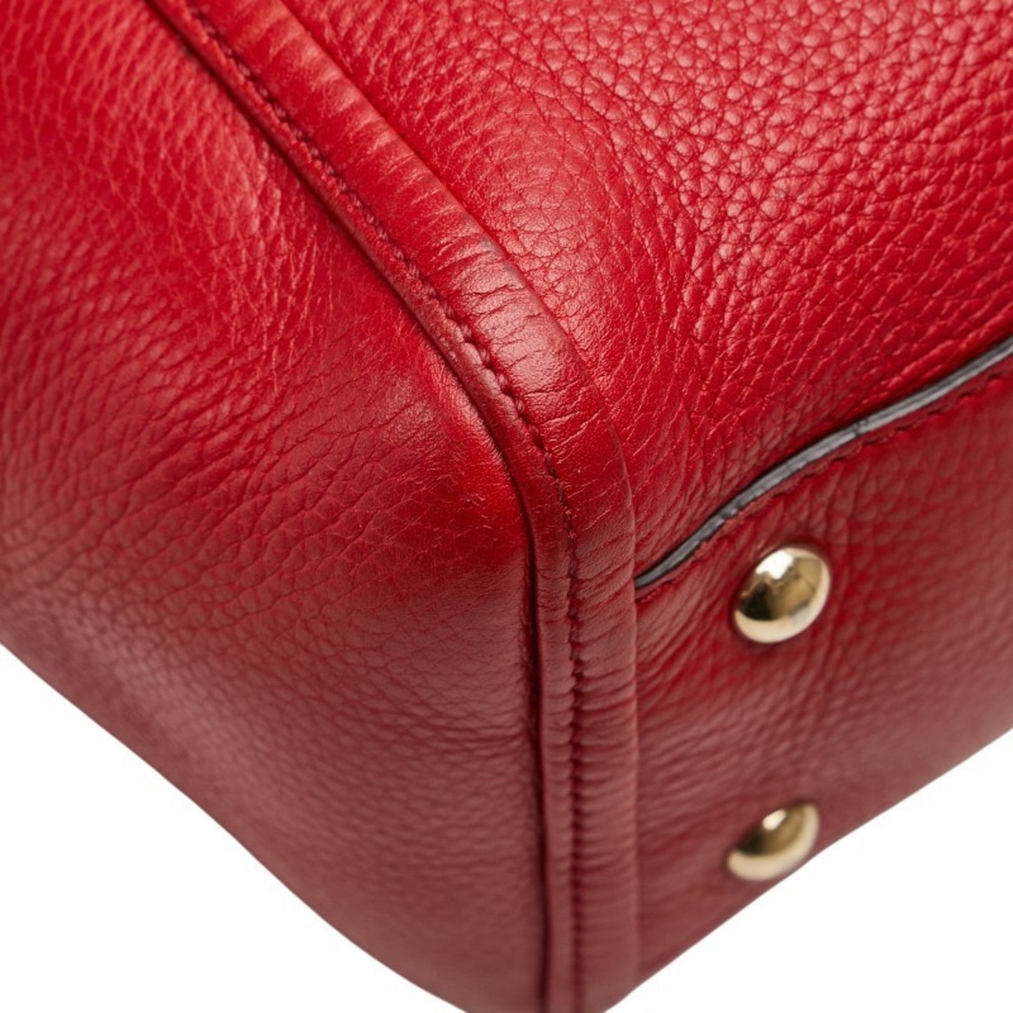 Gucci Soho Red Color Leather Handbag Shoulder Bag ( )