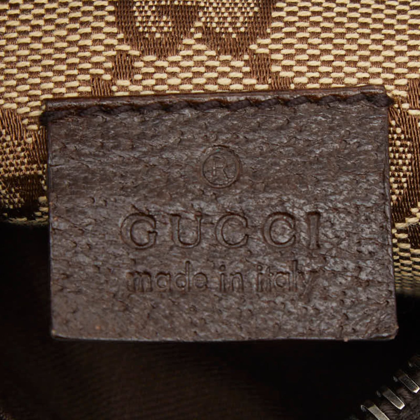 Gucci Gg Canvas Beige Brown Gg Canvas Leather Sling Bag ( )