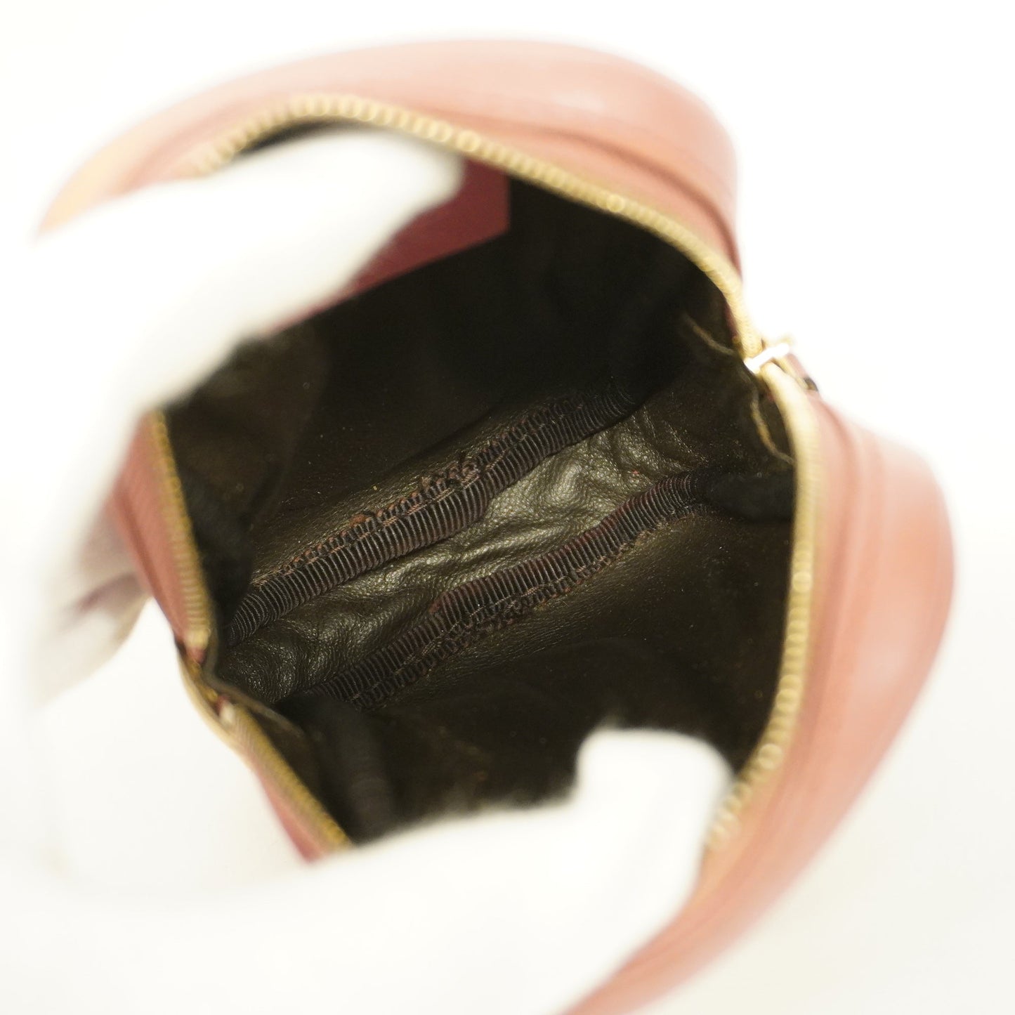 GUCCI Auth  Pouch 548393 Women's GG Canvas,Leather Beige,Pink