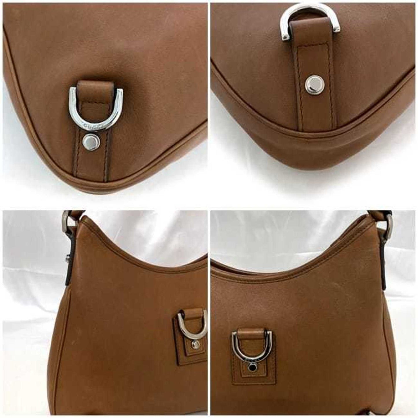 Gucci Abbey Black Leather Shoulder Bag ( )