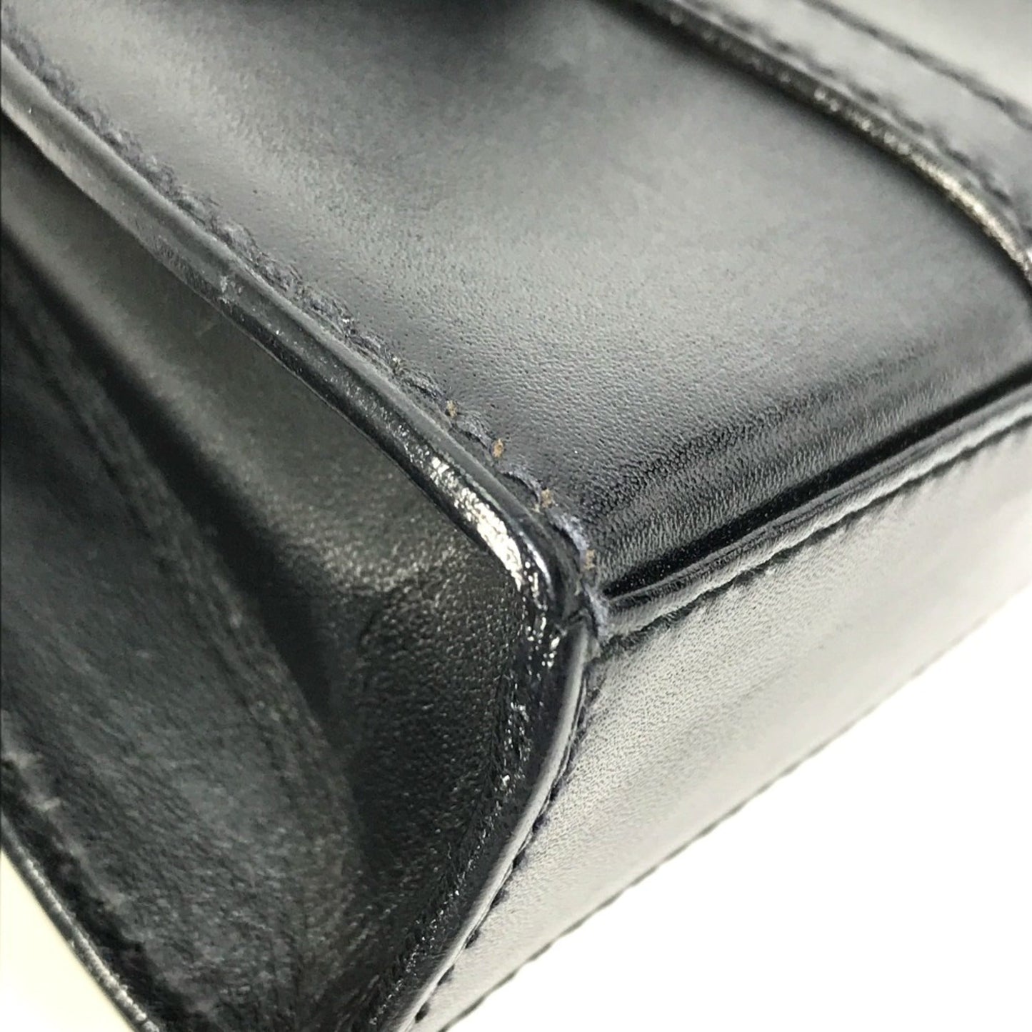 Gucci Black Leather Shoulder Bag ( )