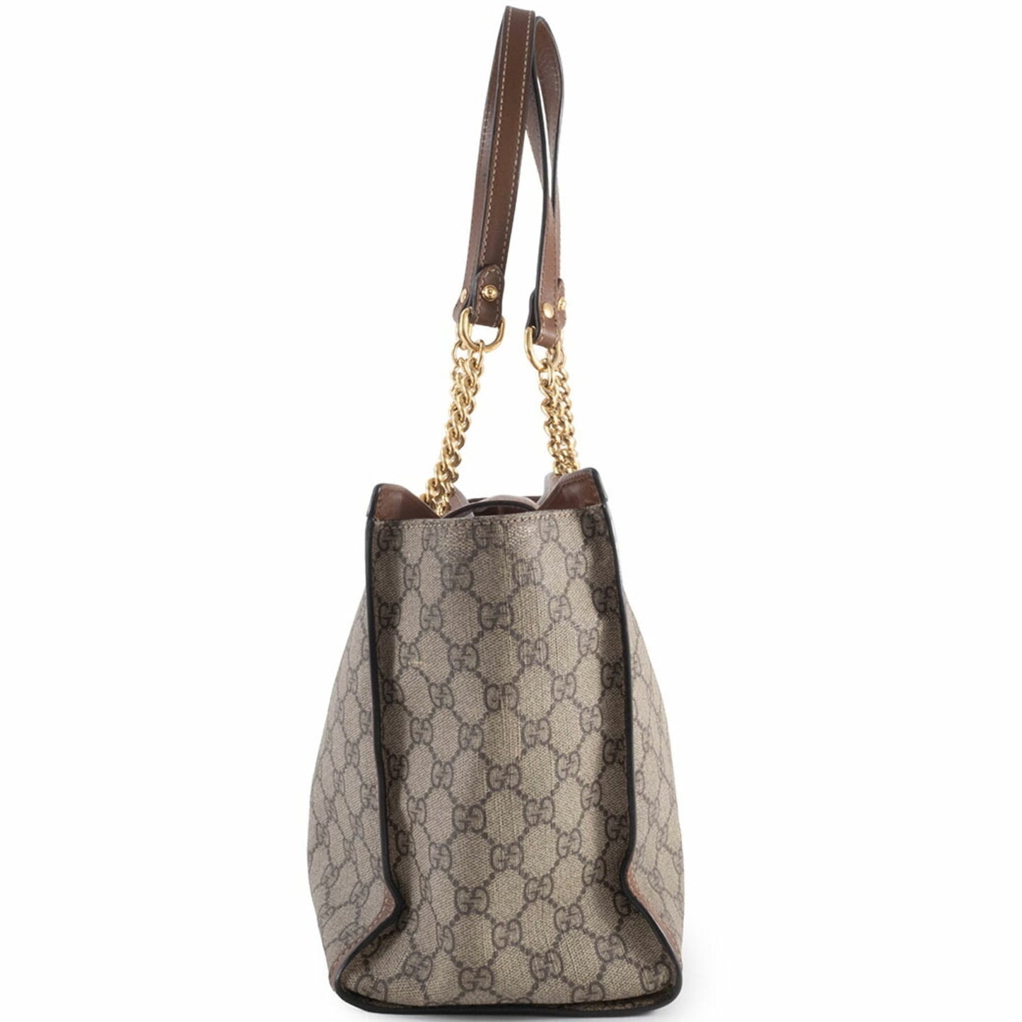 Gucci Beige Gg Supreme Leather Shoulder Bag ( )