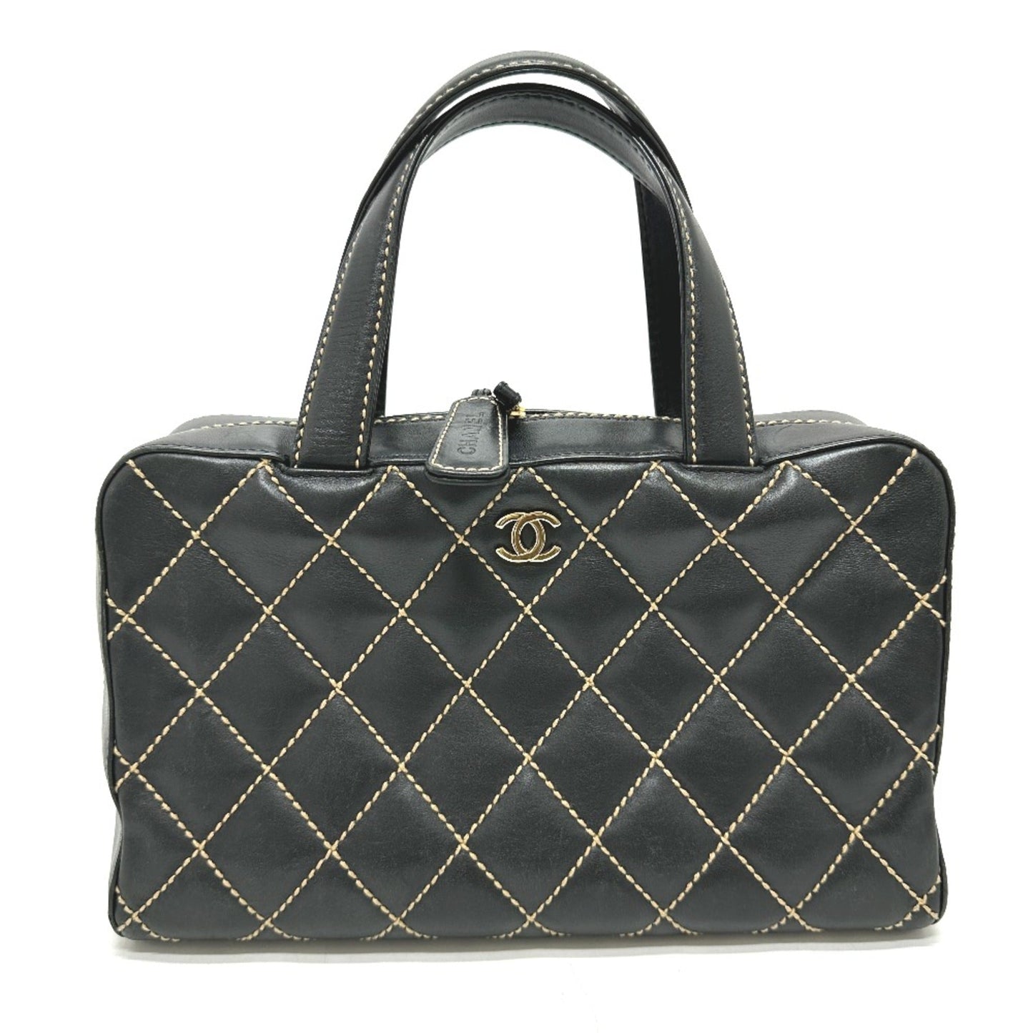 Chanel CC Mark   Hand Bag Black