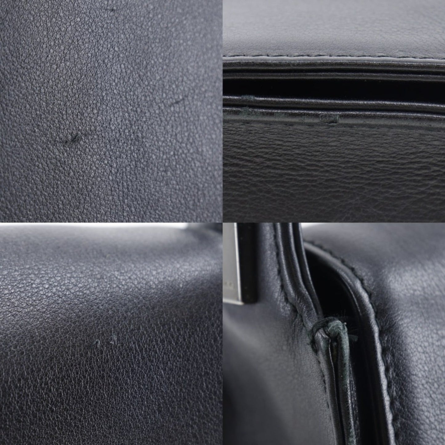 Gucci Black Leather Shoulder Bag ( )