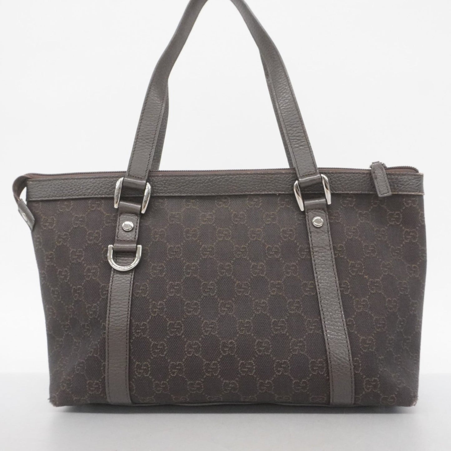 Gucci Brown Denim Tote Bag ( )