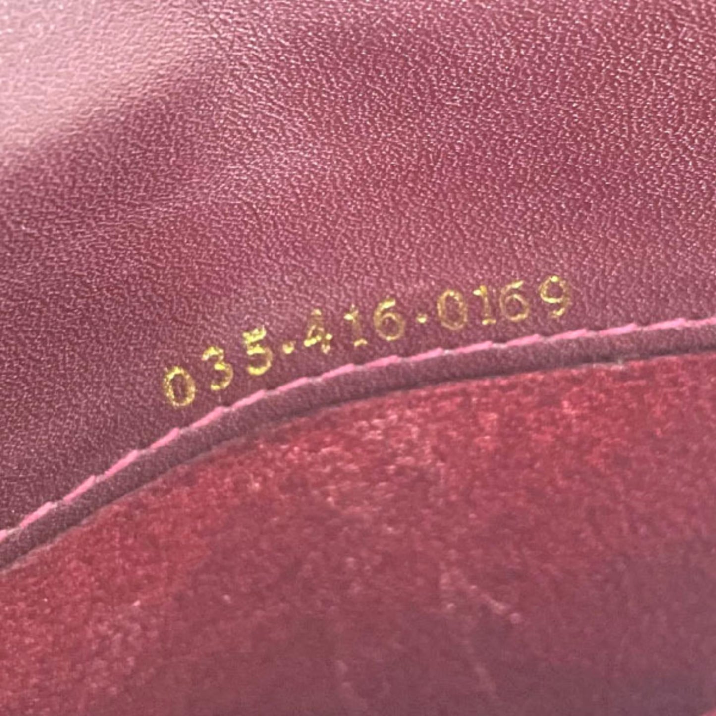 Gucci Bordeaux Leather Long Wallet (Bi-Fold) ( )