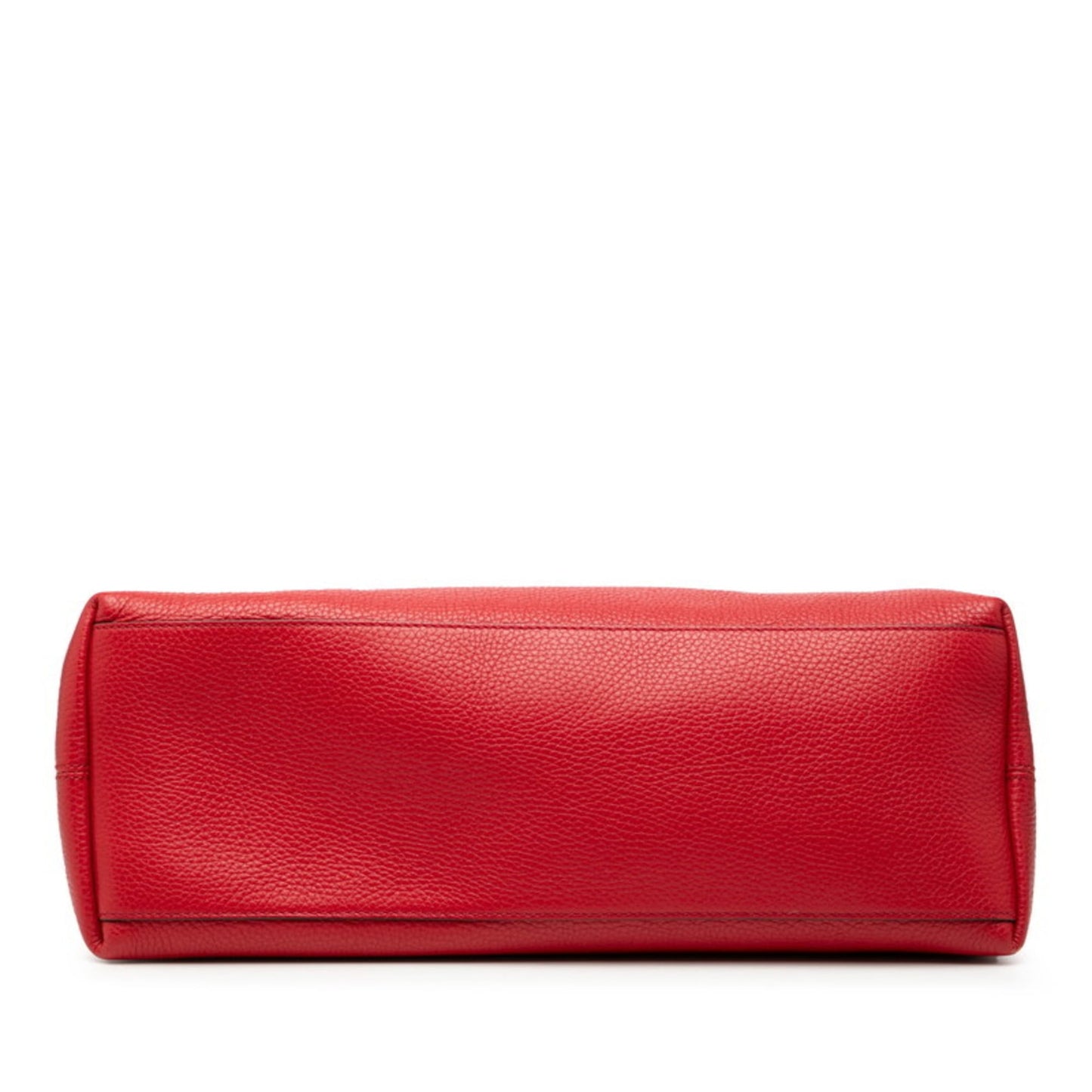 Gucci Red Color Leather Shoulder Bag ( )