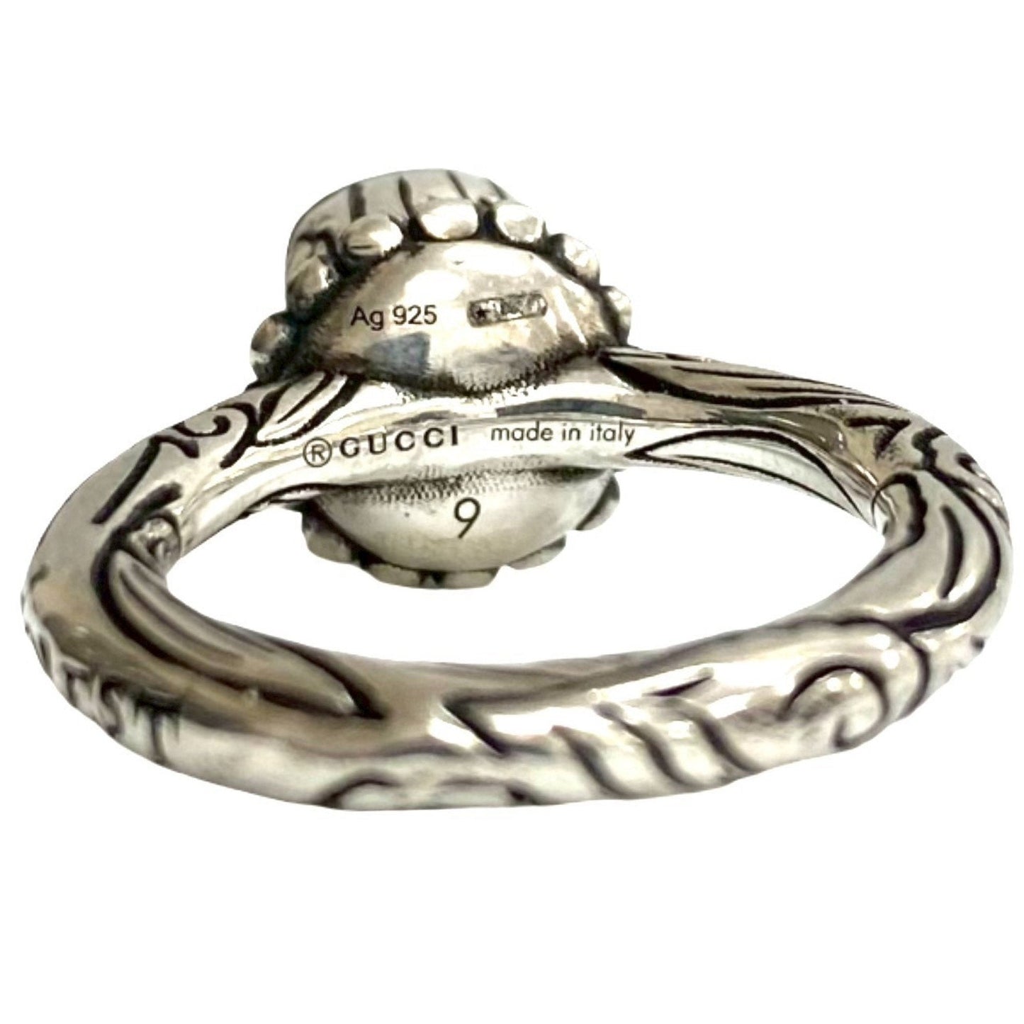 Gucci Silver Silver 925 Band Ring ( )