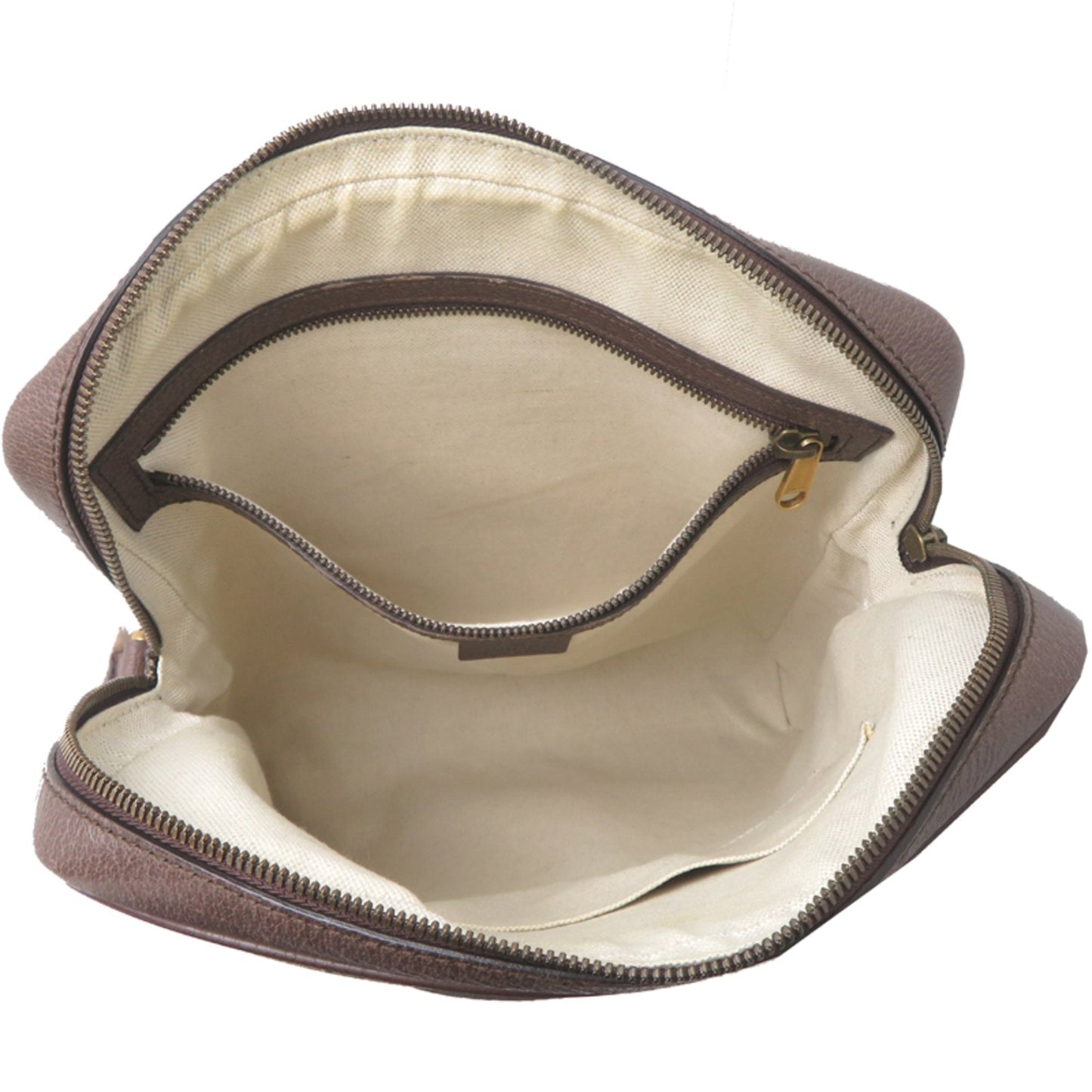 Gucci Sherry Line Beige Gg Beige Pvc Shoulder Bag ( )