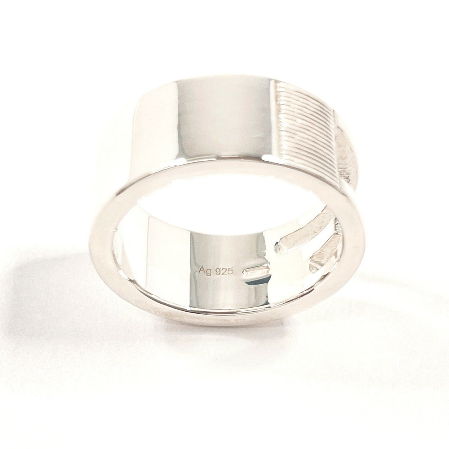 Gucci Silver Silver 925 Band Ring ( )