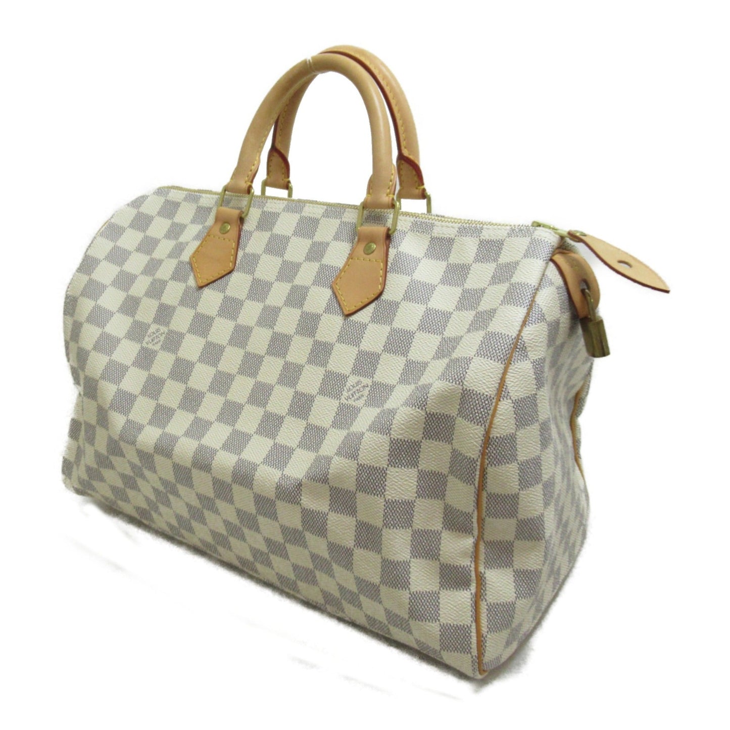 LOUIS VUITTON handbag White Damier Azur PVC coated canvas