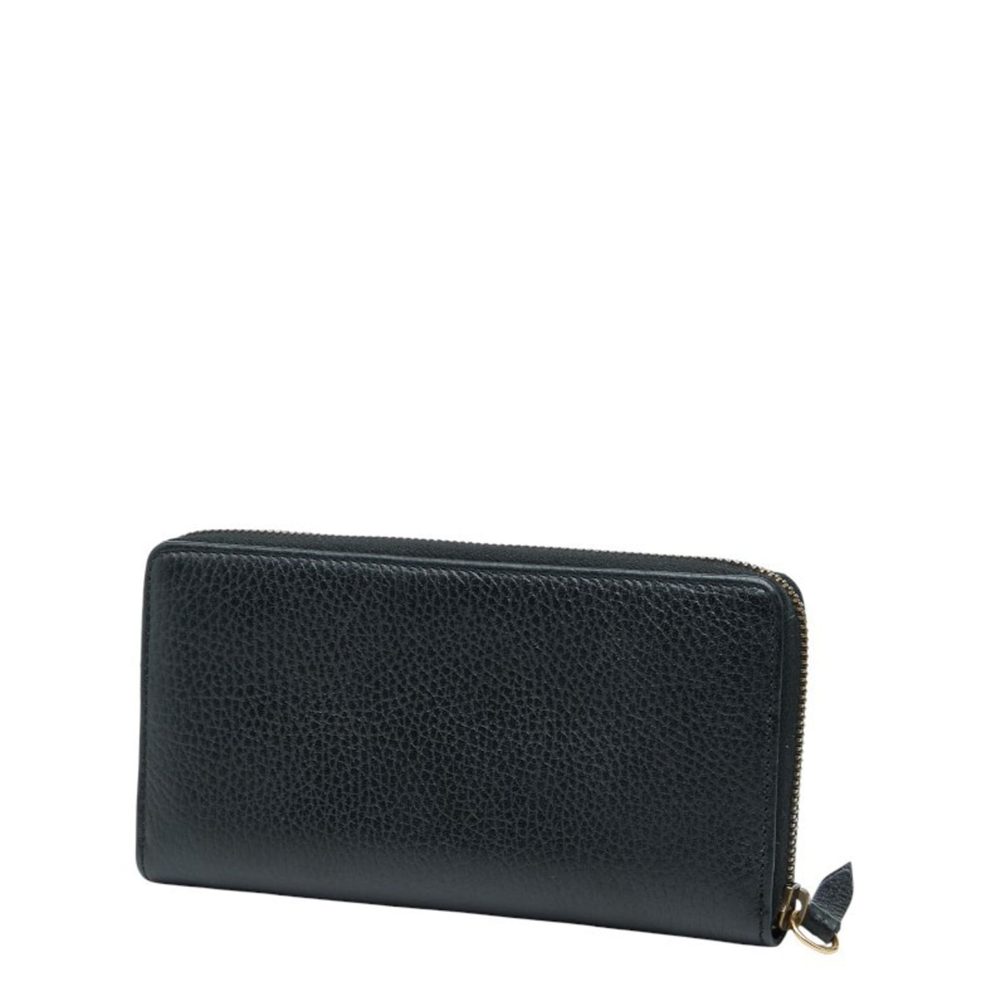 Gucci Black Leather Long Wallet (Bi-Fold) ( )