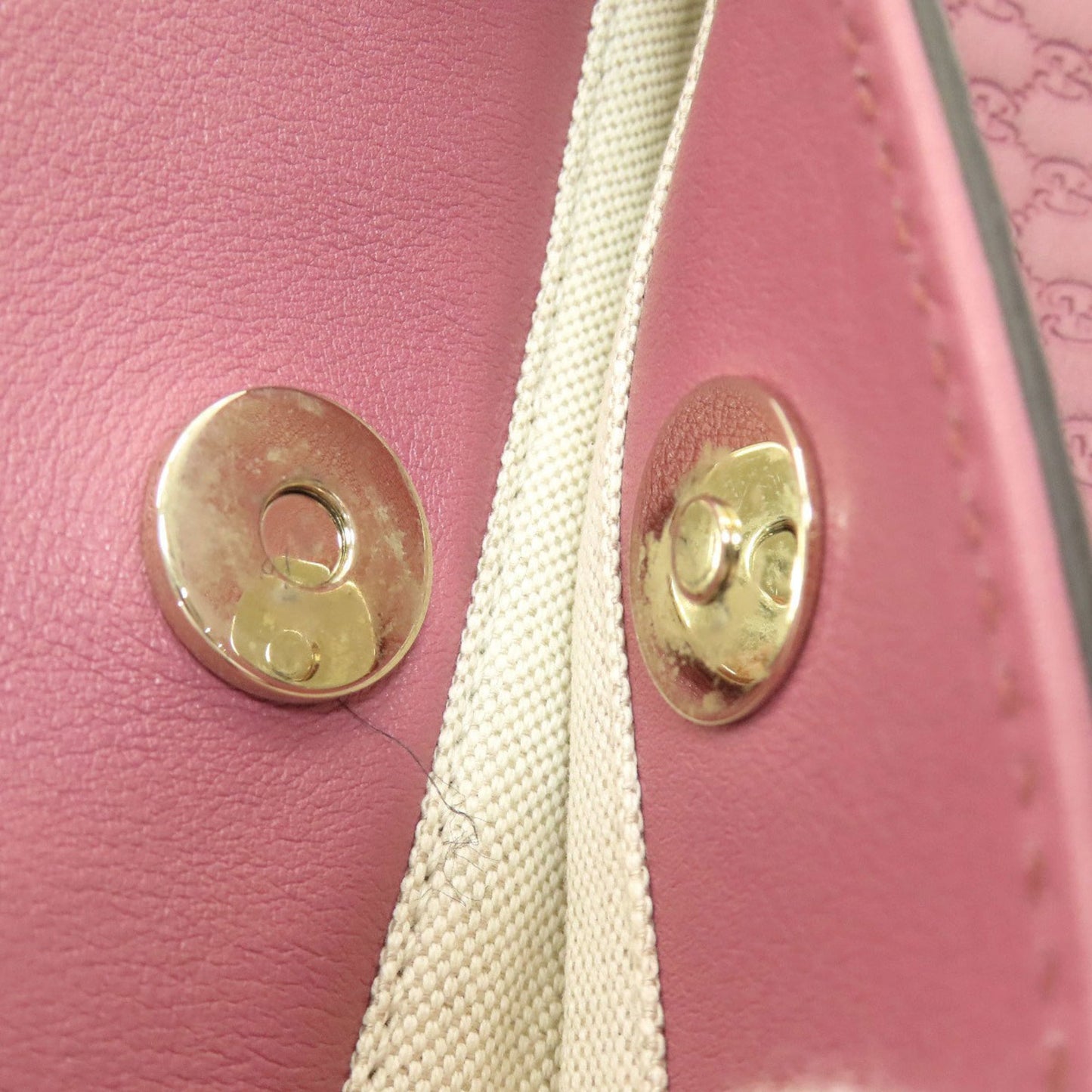 Gucci Pink Leather Shoulder Bag ( )