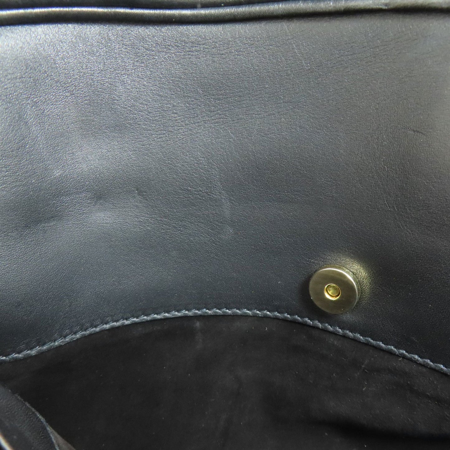 Gucci Black Leather Handbag ( )