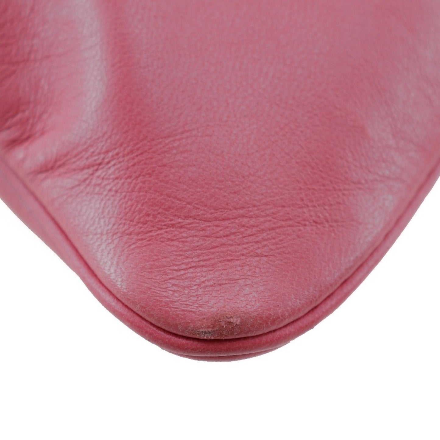 Hermes Pink Leather Shoulder Bag ( )