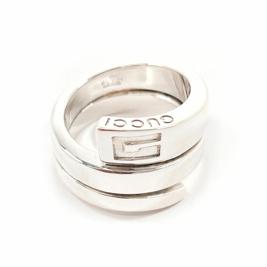 Gucci Silver Silver 925 Band Ring ( )