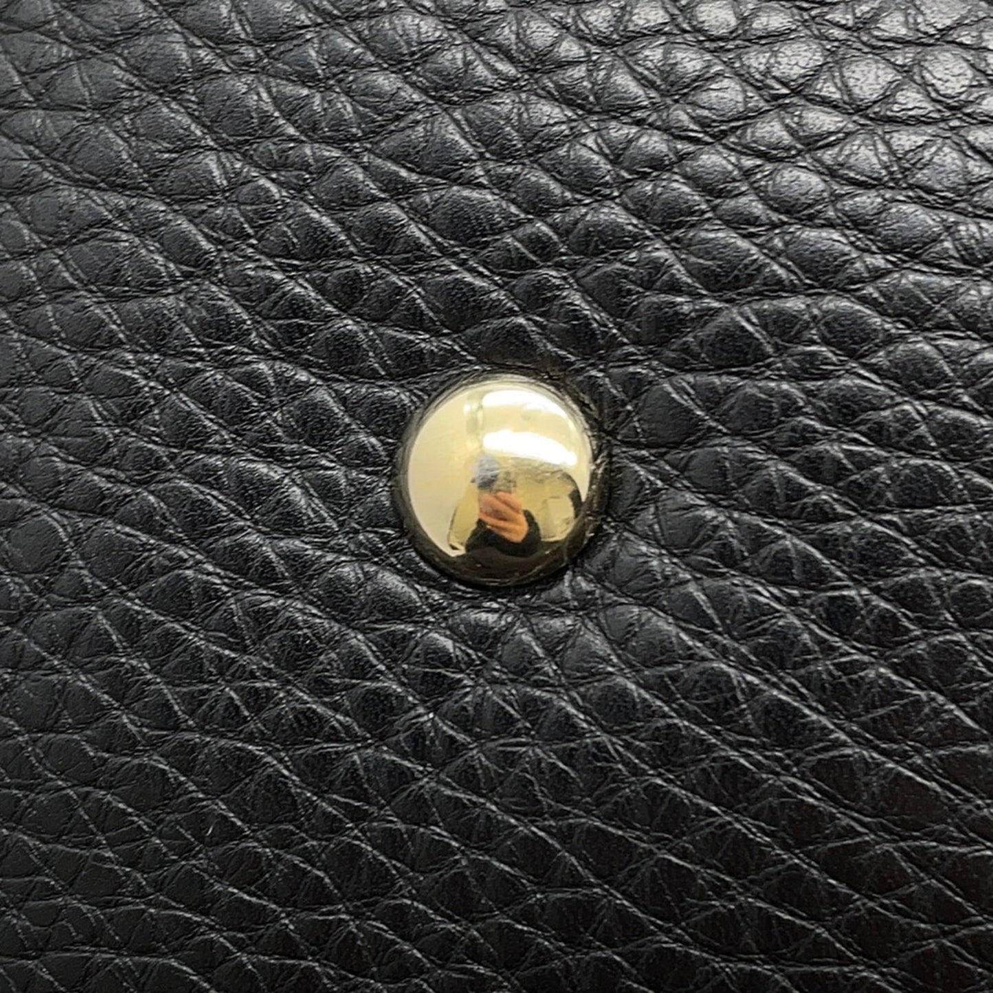Gucci Black Leather Handbag Shoulder Bag ( )