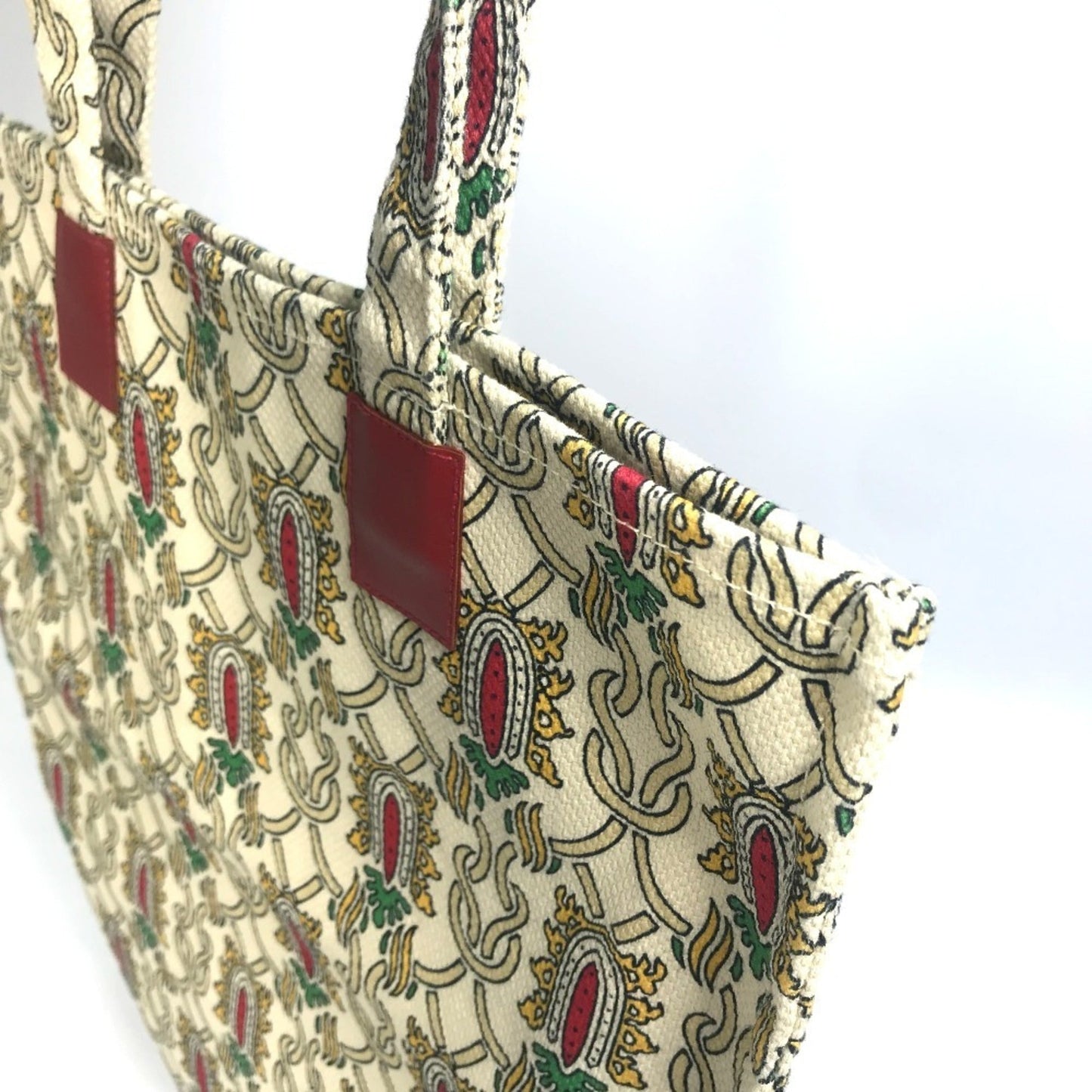 Gucci Multi-Color Canvas Shoulder Bag Tote Bag ( )