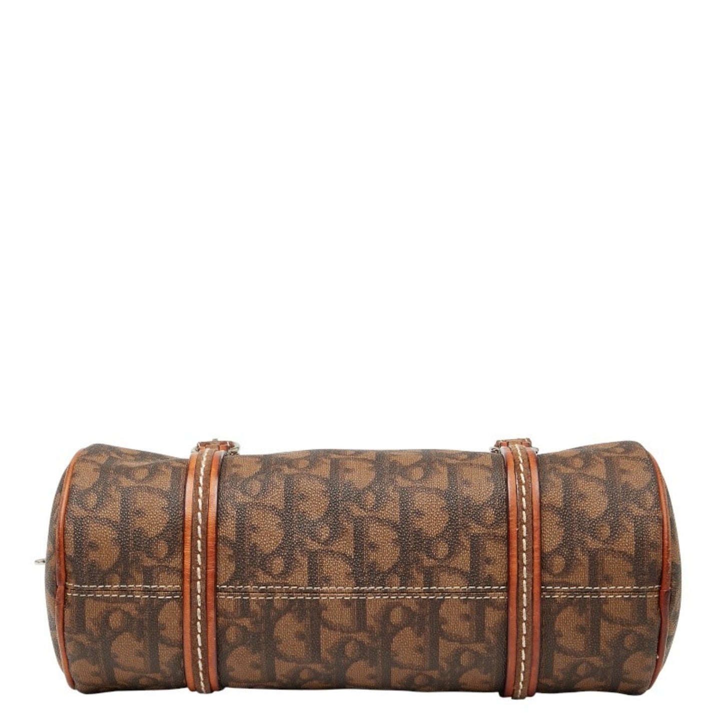 Christian Dior Trotter Brown Pvc Leather Handbag ()