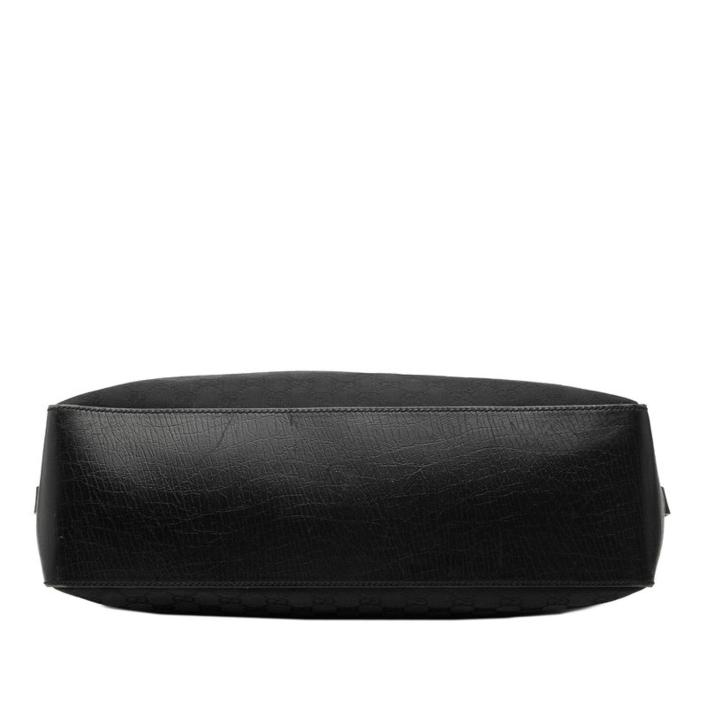 Gucci Black Canvas Leather Handbag ( )