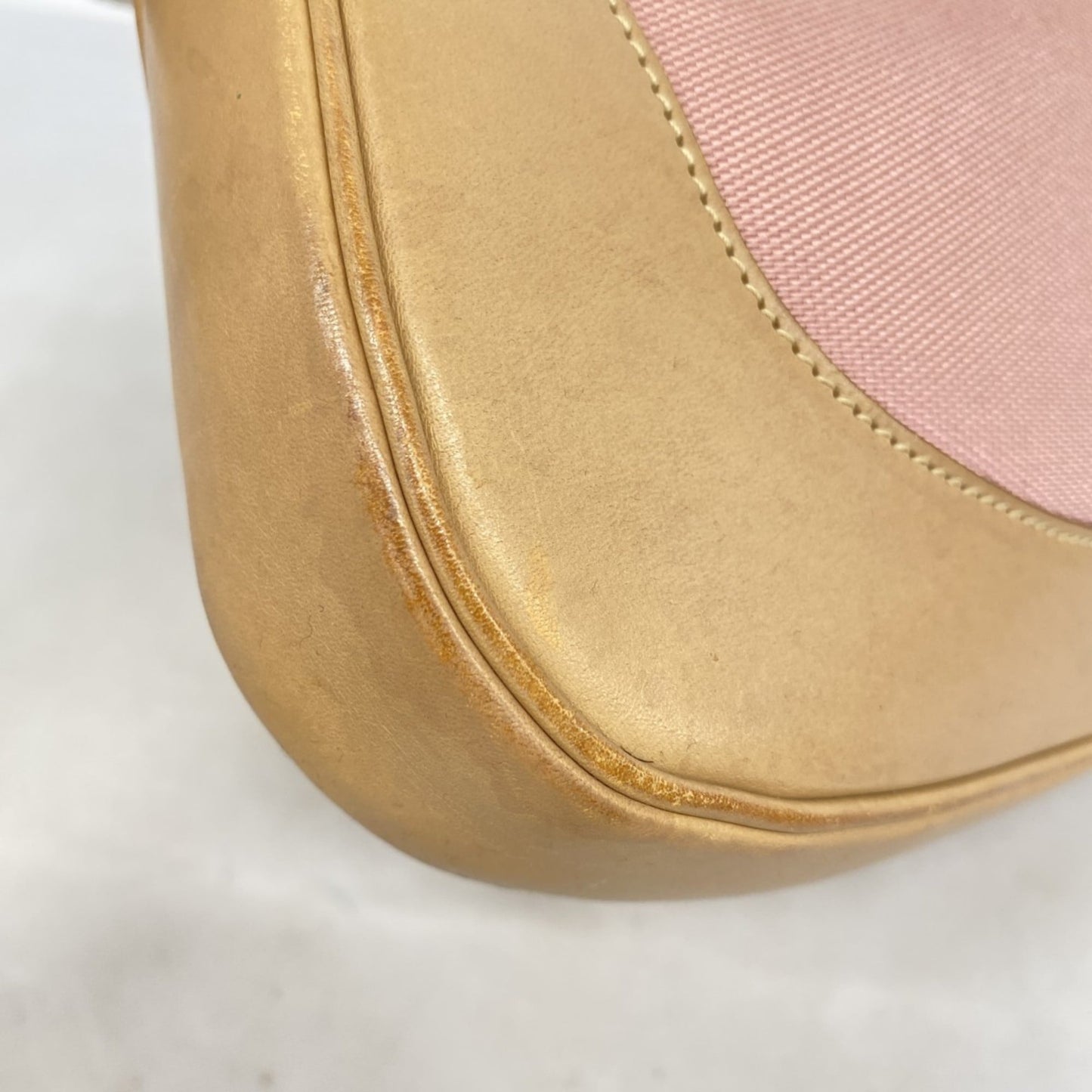 Gucci Pink Canvas Handbag ( )