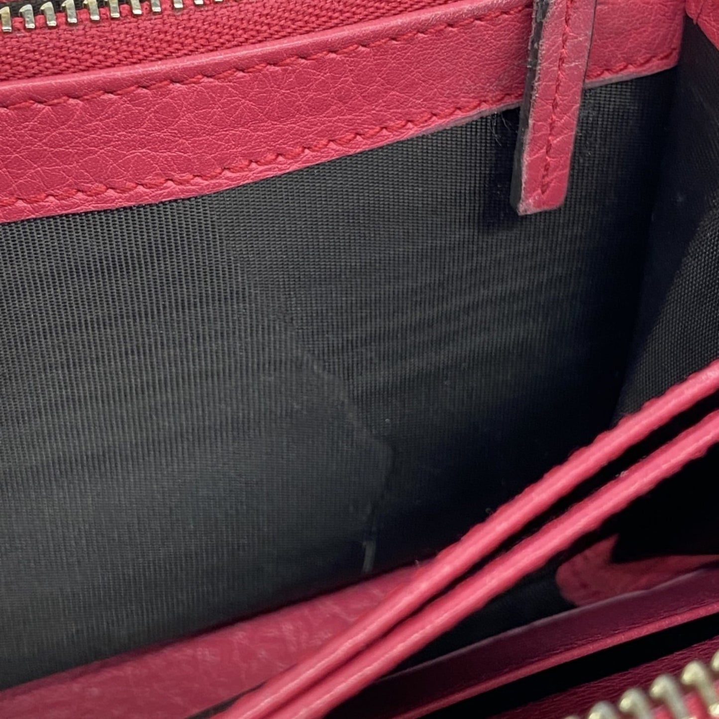 Gucci Pink Leather Long Wallet (Bi-Fold) ( )