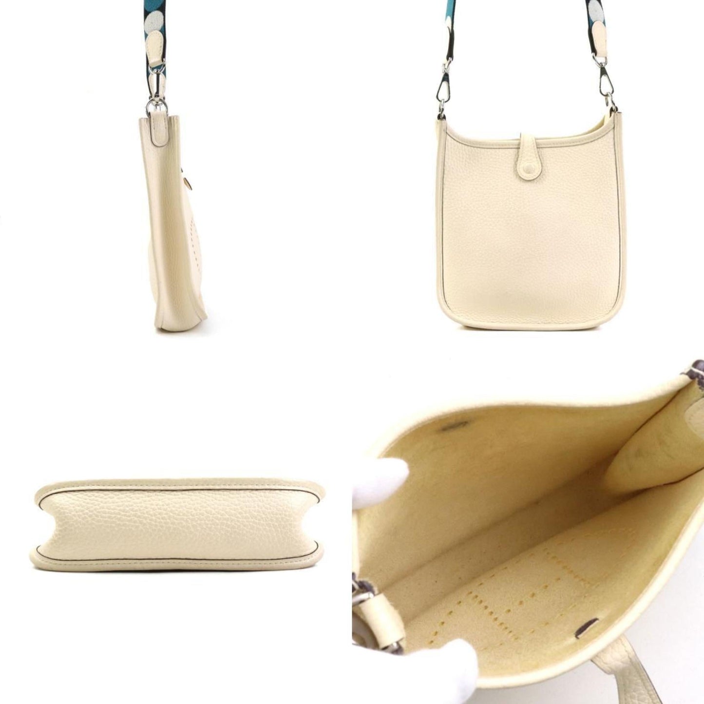 Hermes Taurillon Clemence Leather Shoulder Bag ( )