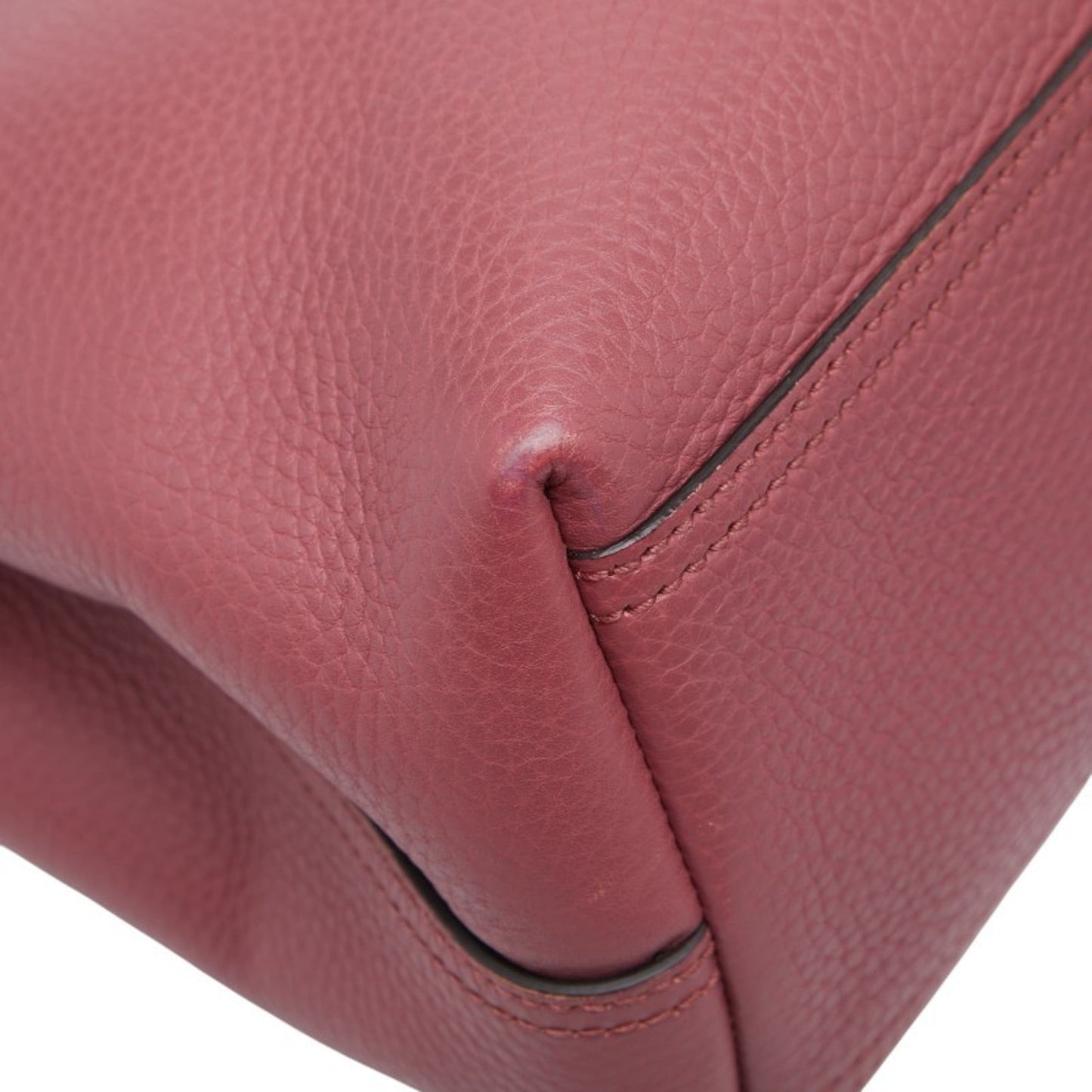 Gucci Pink Leather Shoulder Bag ( )