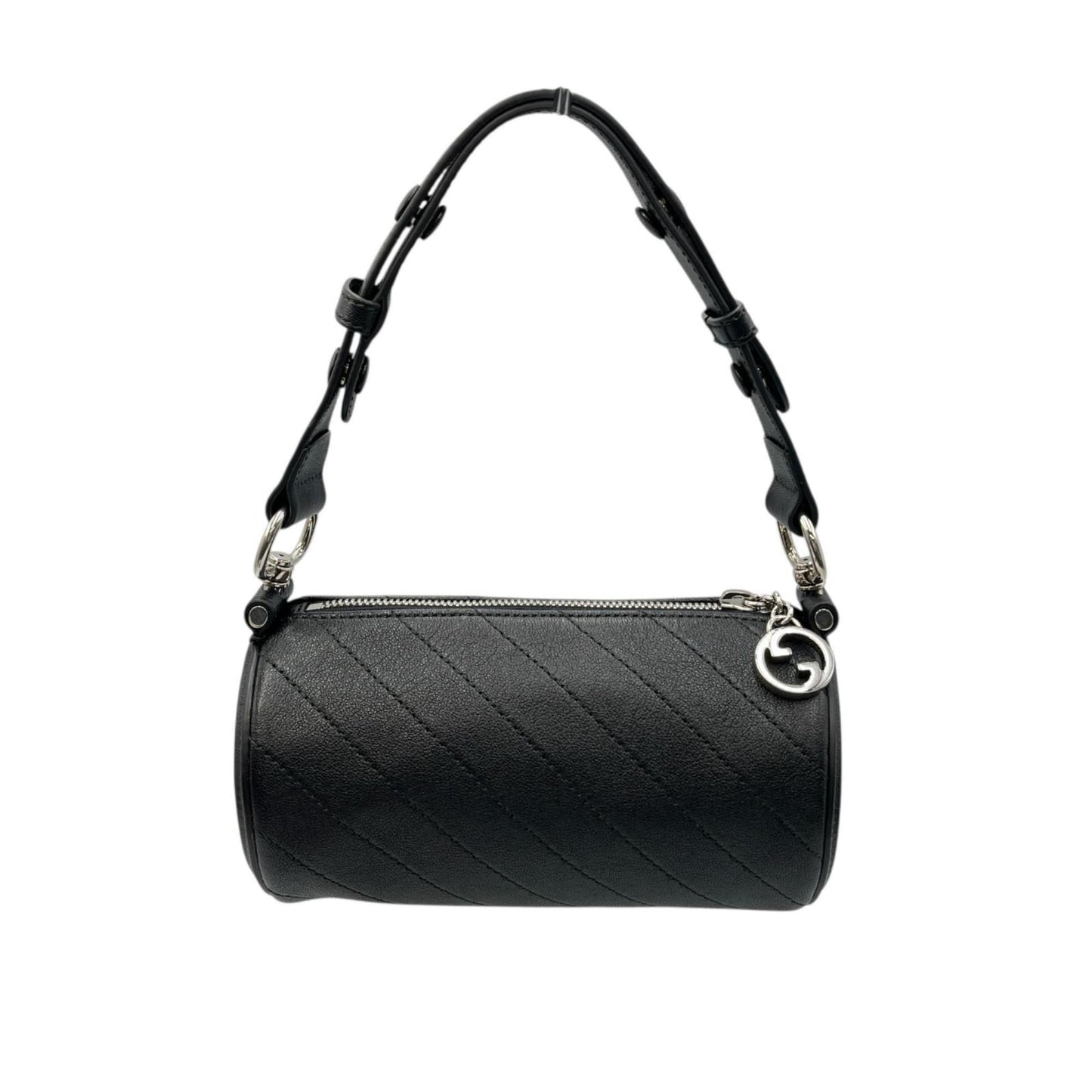 Gucci Black Leather Handbag ( )