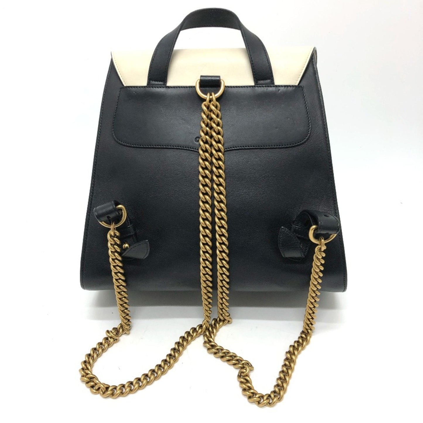 Gucci Black Leather Backpack ( )