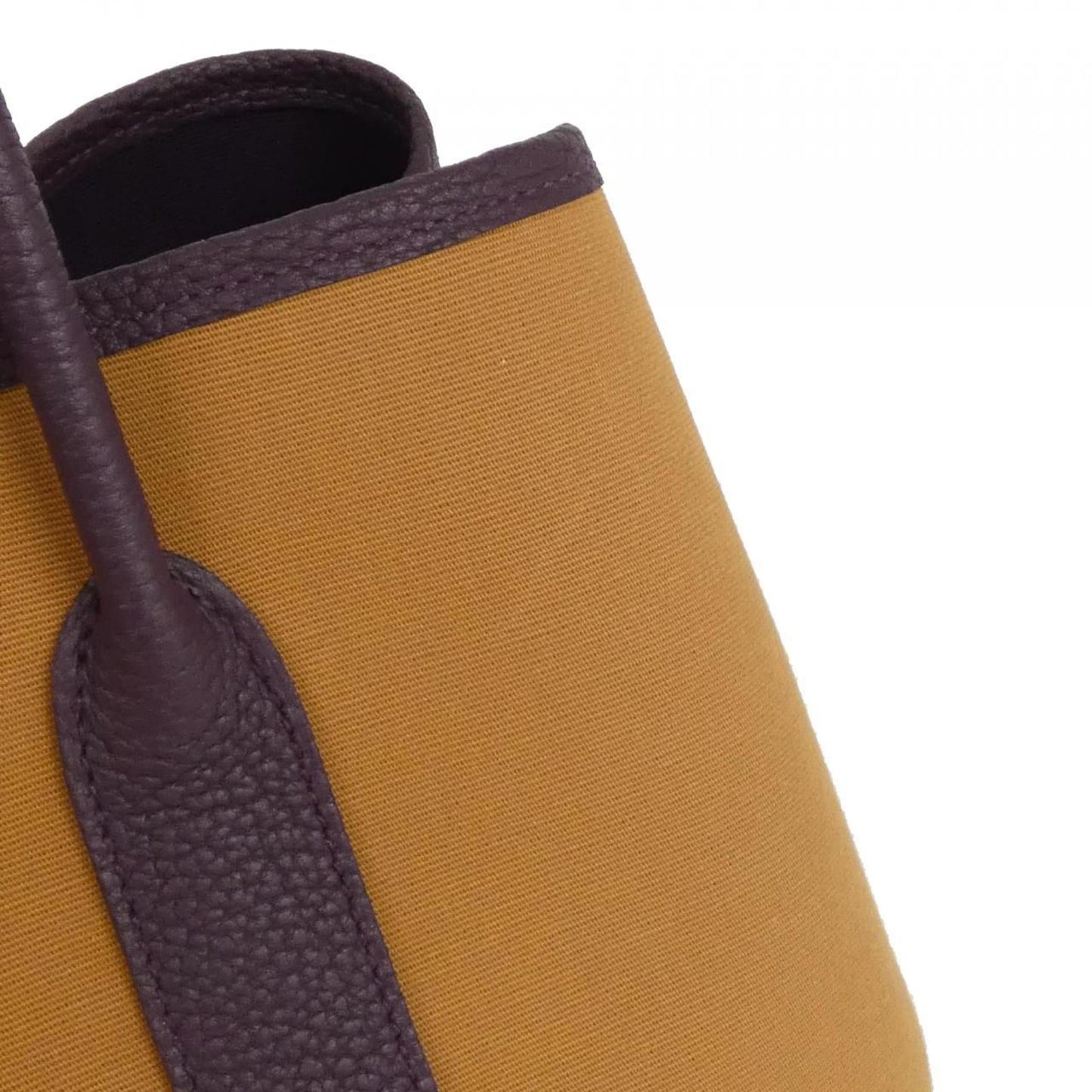 Hermes Cassis Toile Officier Negonda Leather Handbag ( )