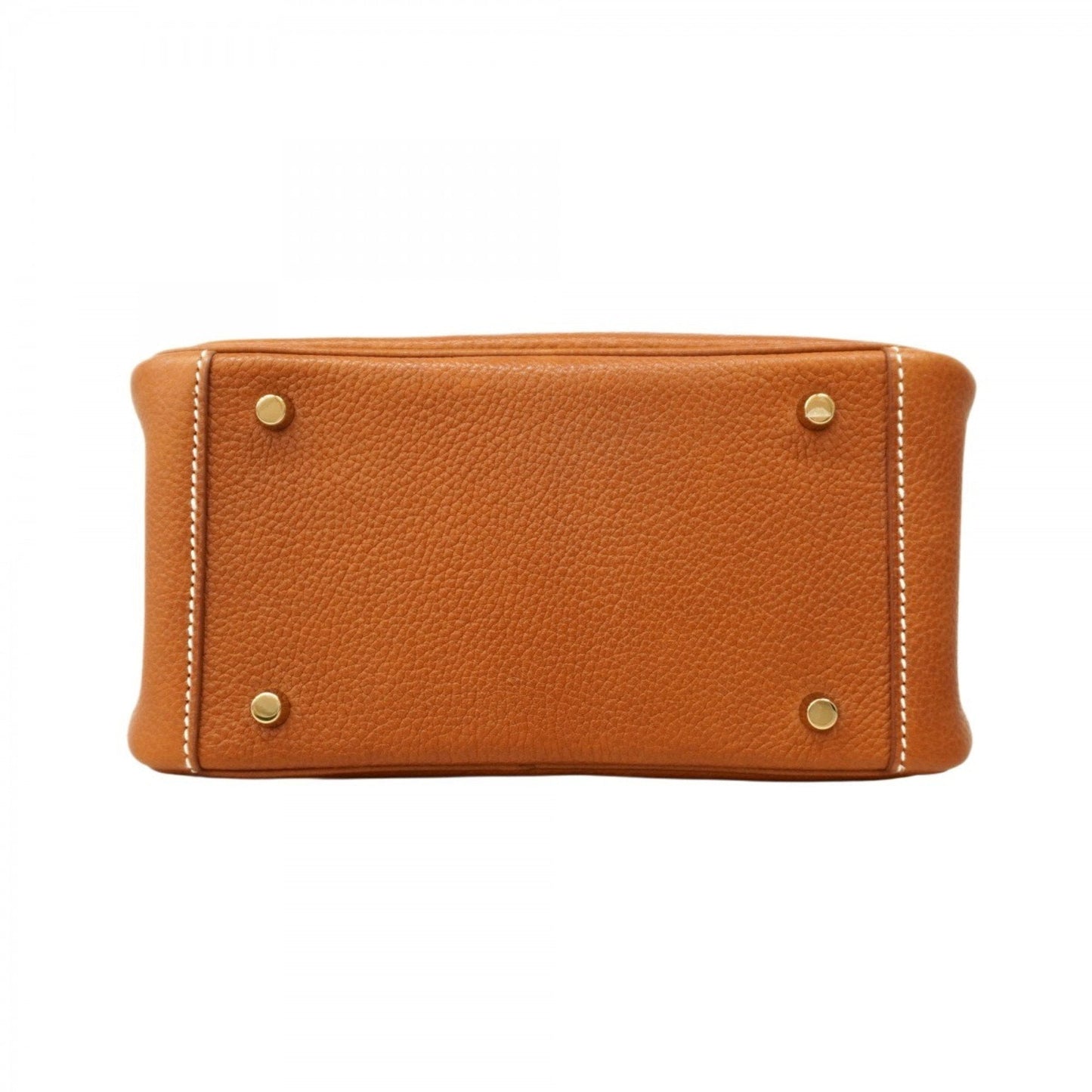 Hermes Fauve Barenia Leather Handbag ( )