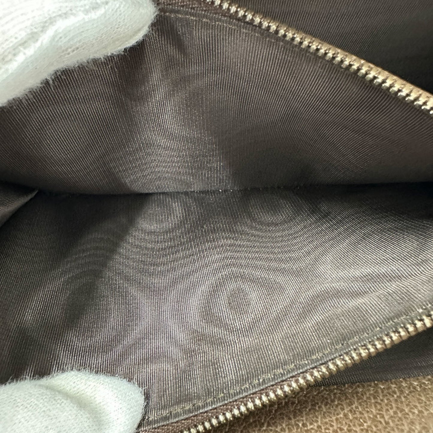 Gucci Beige Gray Gg Supreme Handbag Shoulder Bag ( )