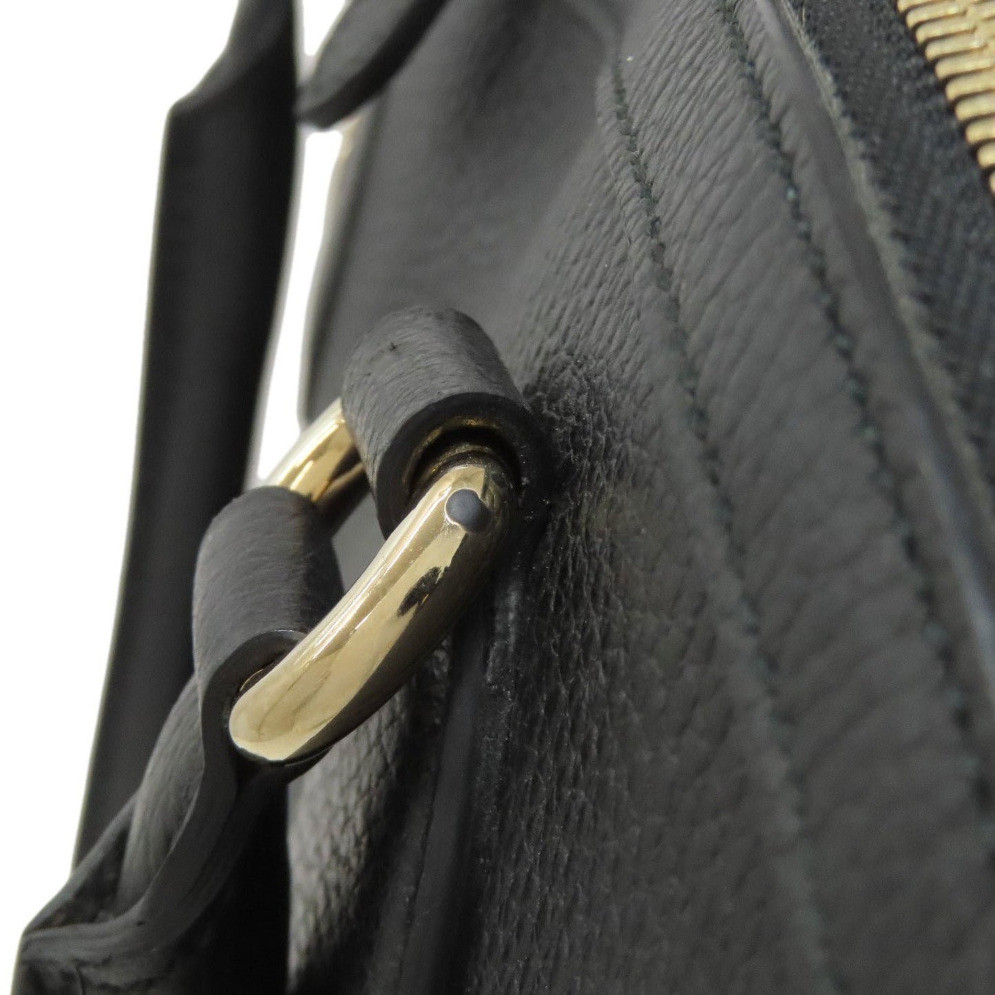 Gucci Black Leather Handbag ( )